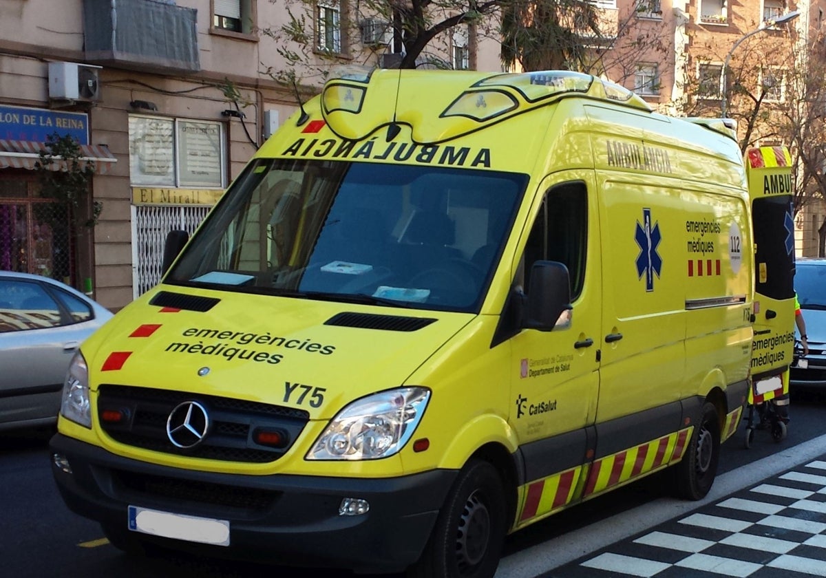 Un ambulancia, en una imagen de archivo