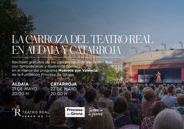 La Fundación Princesa de Girona y el Teatro Real llevan la ópera a municipios afectados por la dana
