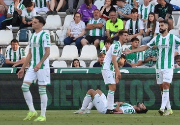 El Córdoba CF, al límite físico en el tramo final de temporada