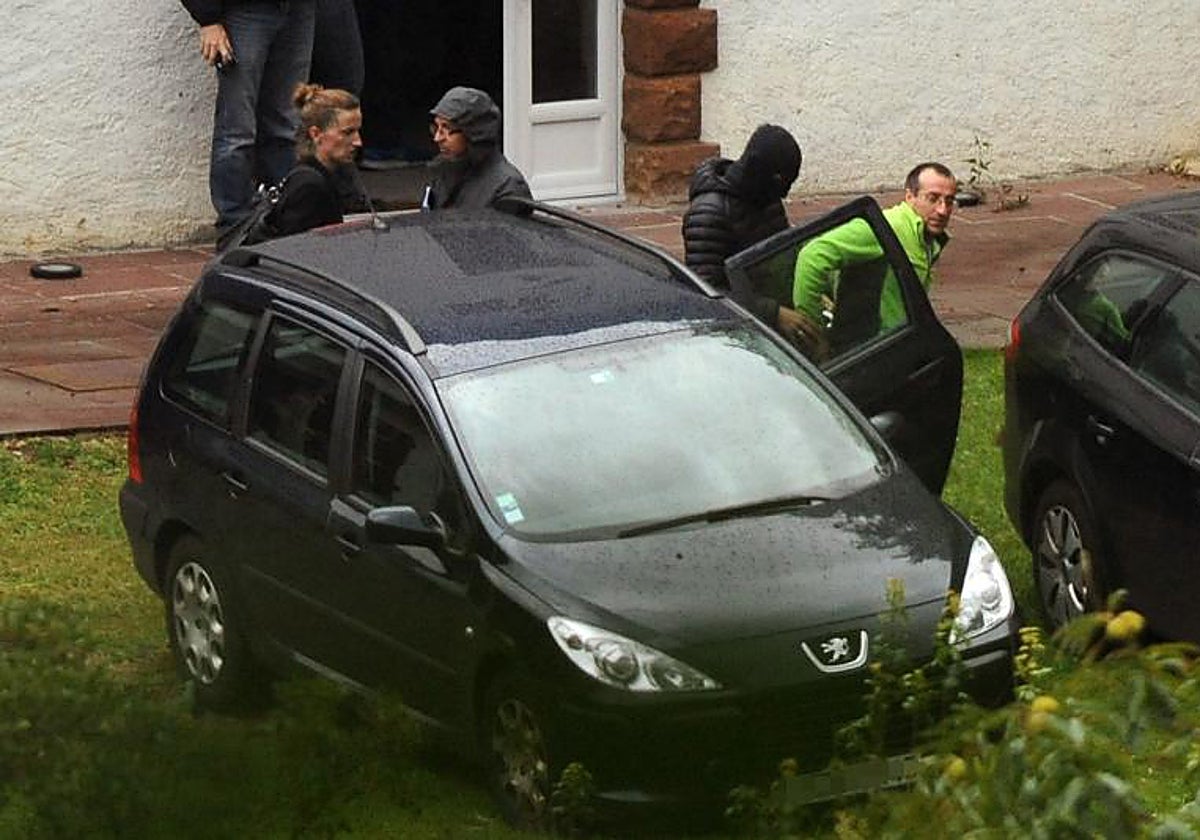 Detención de los jefes de ETA David Pla e Iratxe Sorzábal