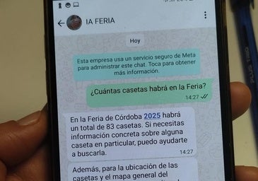 La IA llega a la Feria de Córdoba: un asistente virtual solucionará dudas y servirá como guía durante la fiesta