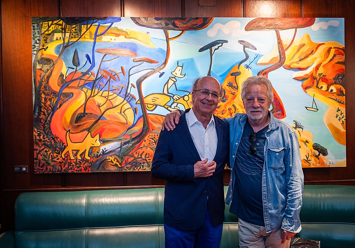 Javier de las Muelas y Javier Mariscal