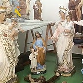 Asalta panteones para robar figuras religiosas valoradas en 100.000 euros y de 150 años de antigüedad