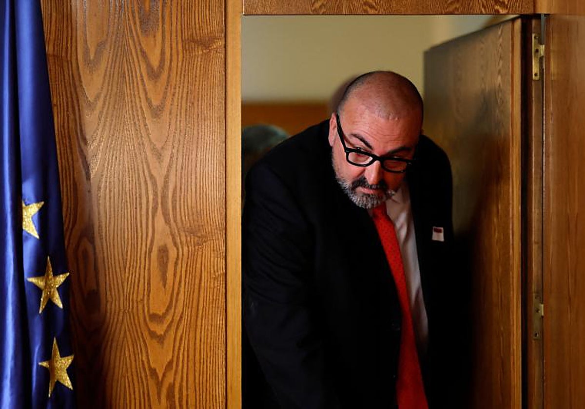 El exasesor del exministro José Luis Ábalos, Koldo García, en una imagen de archivo