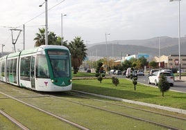 El tranvía de Jaén circula hasta el centro de la ciudad