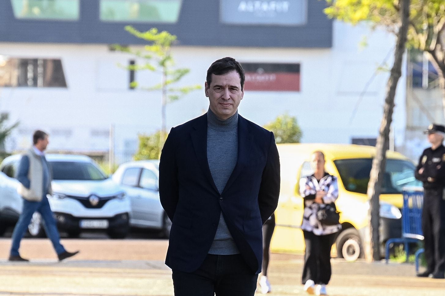 David Sánchez se dirige a los juzgados de Badajoz a declarar