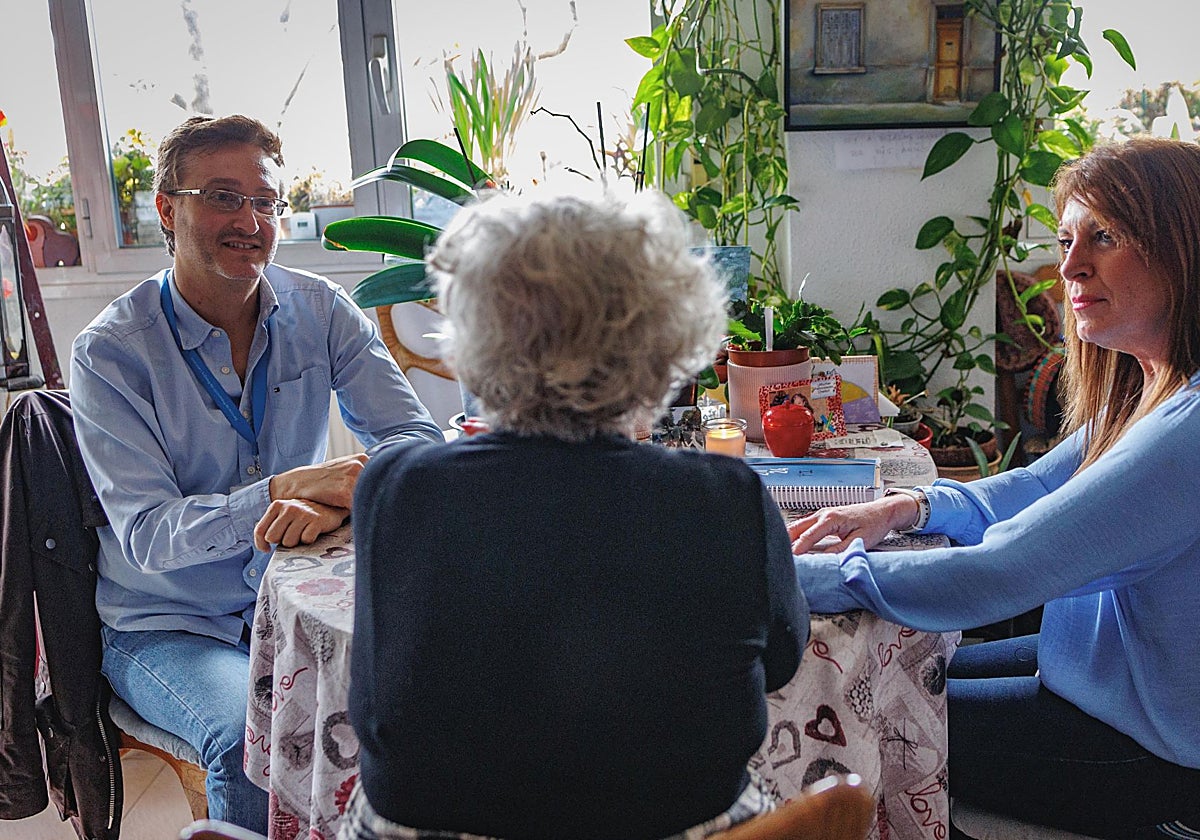Consulta a domicilio de salud mental del Hospital público Gregorio Marañón