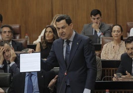 Juanma Moreno pide a María Jesús Montero que exija disculpas a Yolanda Díaz por decir que «los andaluces no somos europeos»