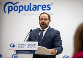 Núñez presenta su modelo fiscal de bajada de impuestos para Castilla-La Mancha y afirma que el «cambio político ya se ha activado»