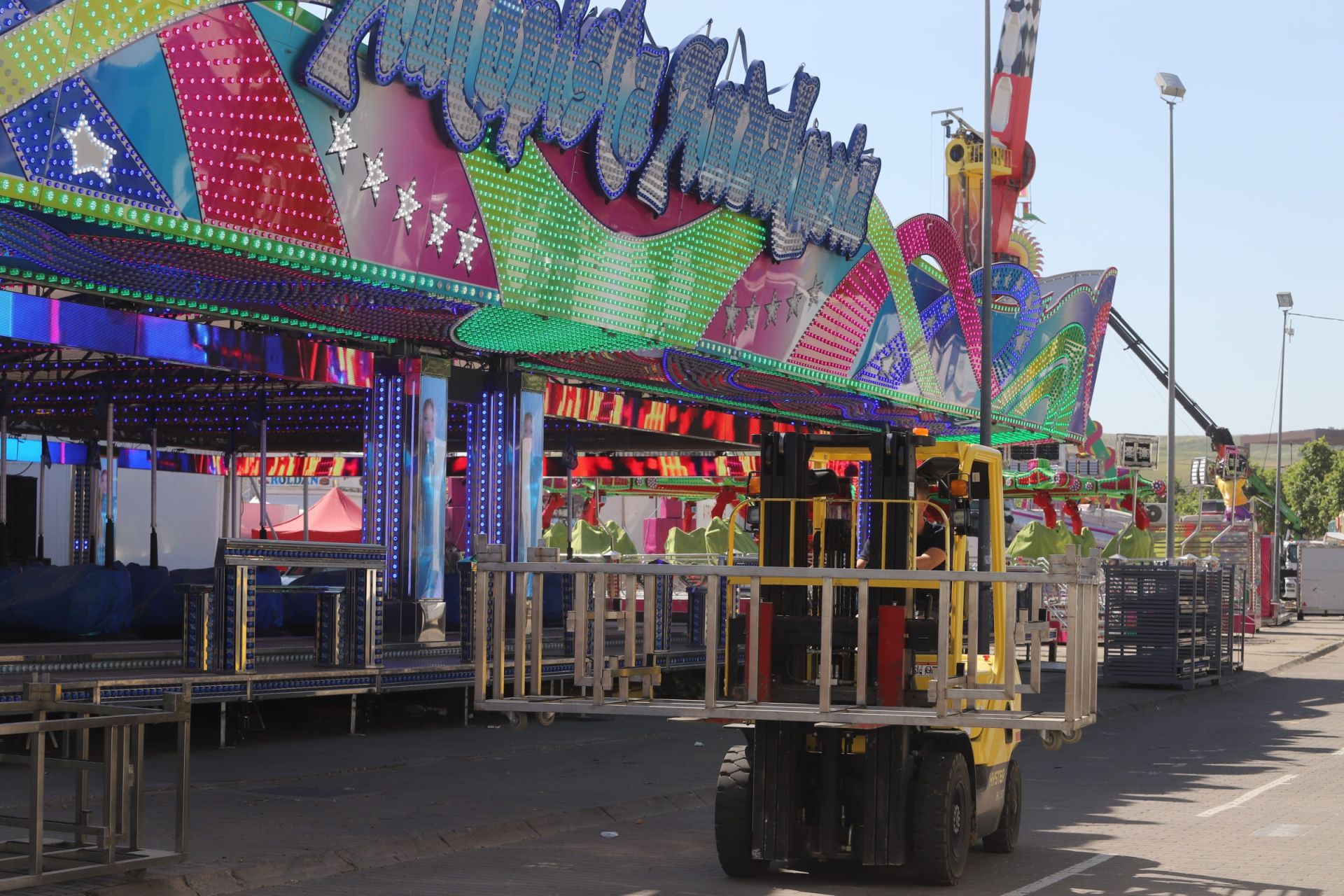 Los últimos preparativos de la Feria de Córdoba 2025, en imágenes
