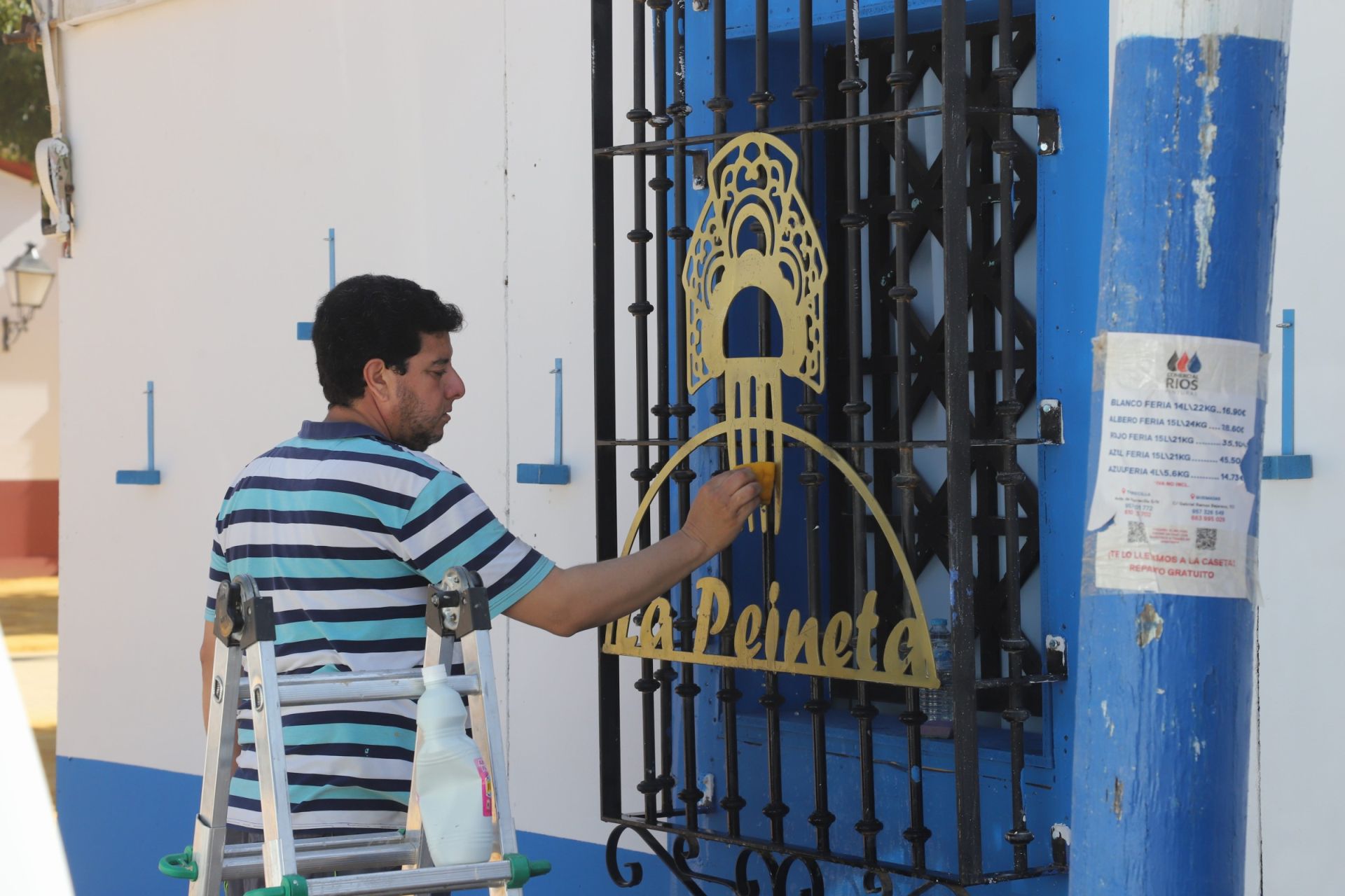 Los últimos preparativos de la Feria de Córdoba 2025, en imágenes