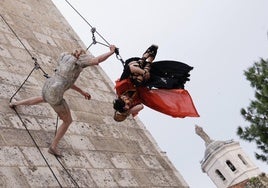 Suspenden un espectáculo del TAC en la iglesia de La Antigua en Valladolid por carecer de la autorización de Patrimonio