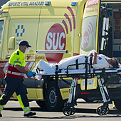 Muere un trabajador tras caerle encima parte de una grúa en Gran Canaria