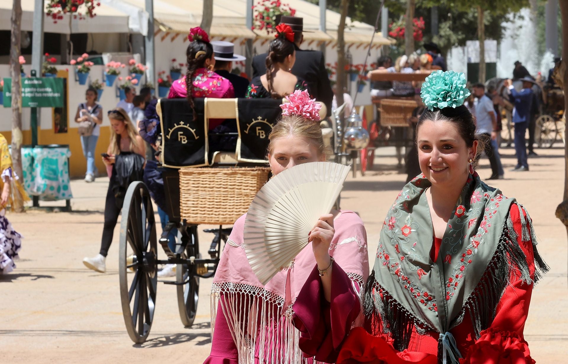 Las mejores imágenes del ambiente del sábado de Feria en Córdoba