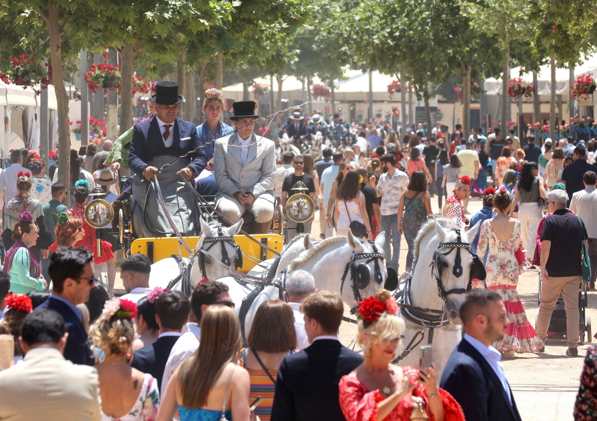 Las mejores imágenes del ambiente del sábado de Feria en Córdoba