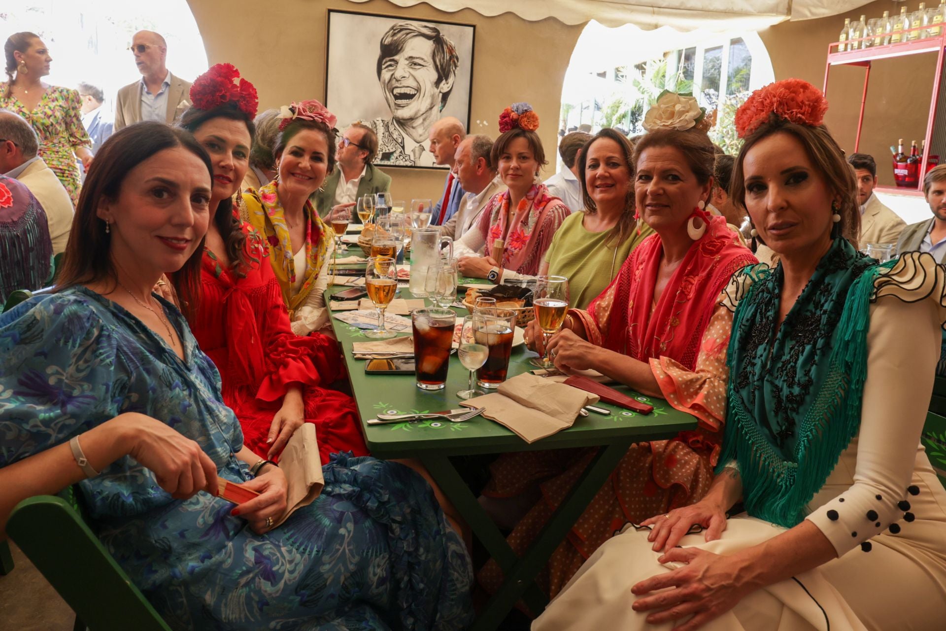 El ambiente en las casetas del sábado de Feria en Córdoba, en imágenes