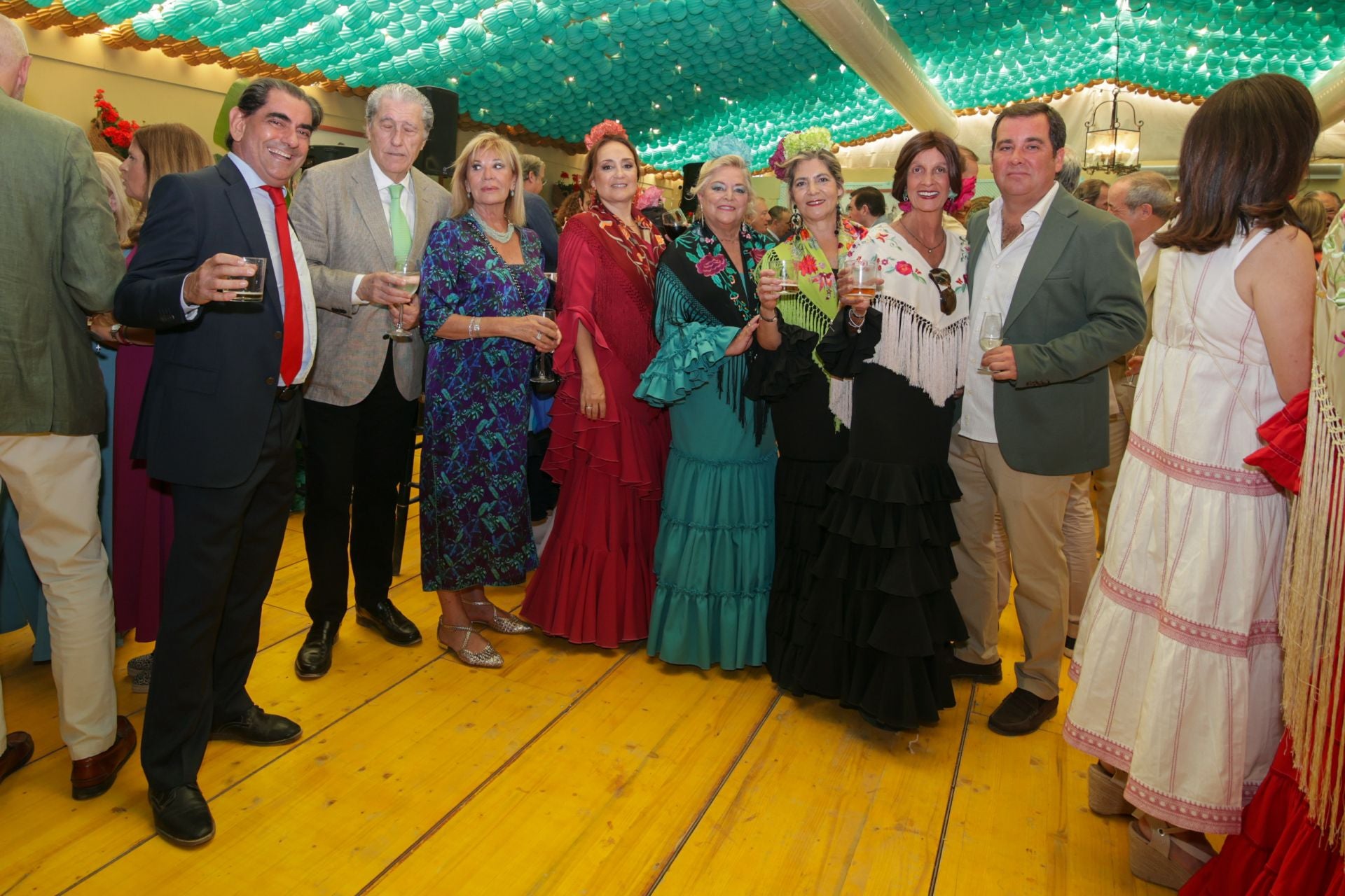 El ambiente en las casetas del sábado de Feria en Córdoba, en imágenes