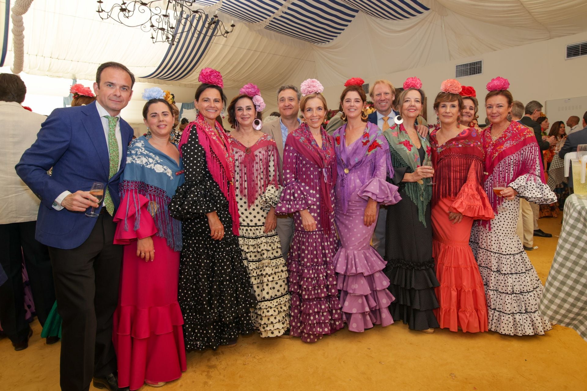 El ambiente en las casetas del sábado de Feria en Córdoba, en imágenes