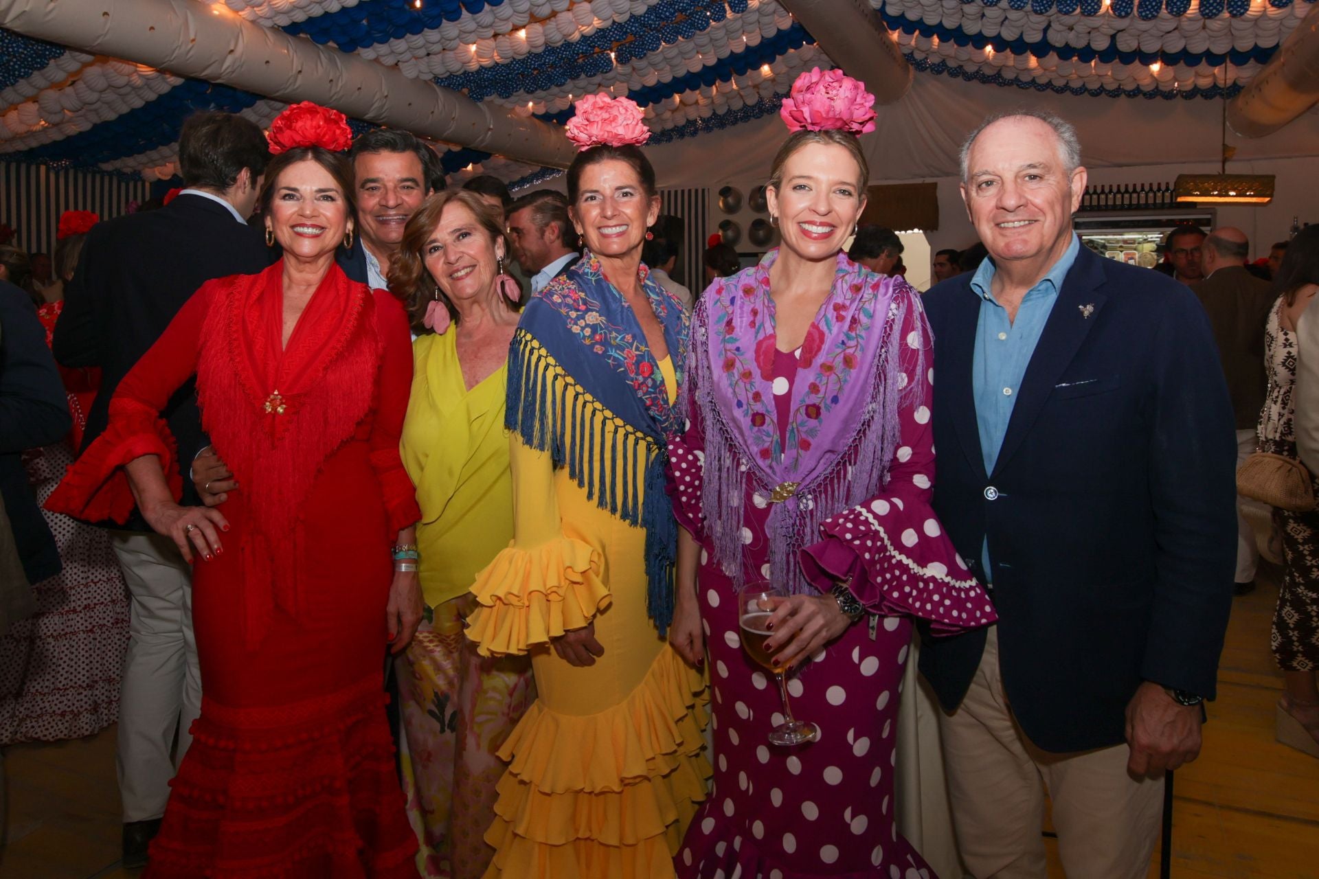 Las mejores imágenes del gran ambiente en las casetas de la Feria de Córdoba este sábado