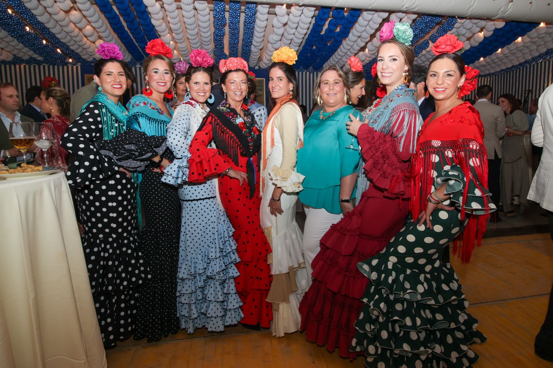 Las mejores imágenes del gran ambiente en las casetas de la Feria de Córdoba este sábado