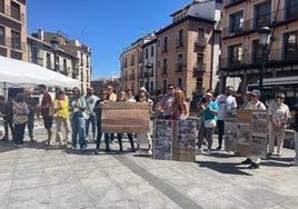 Vecinos de 'la L' del Polígono exigen al Ayuntamiento de Toledo que retome la urbanización de la zona