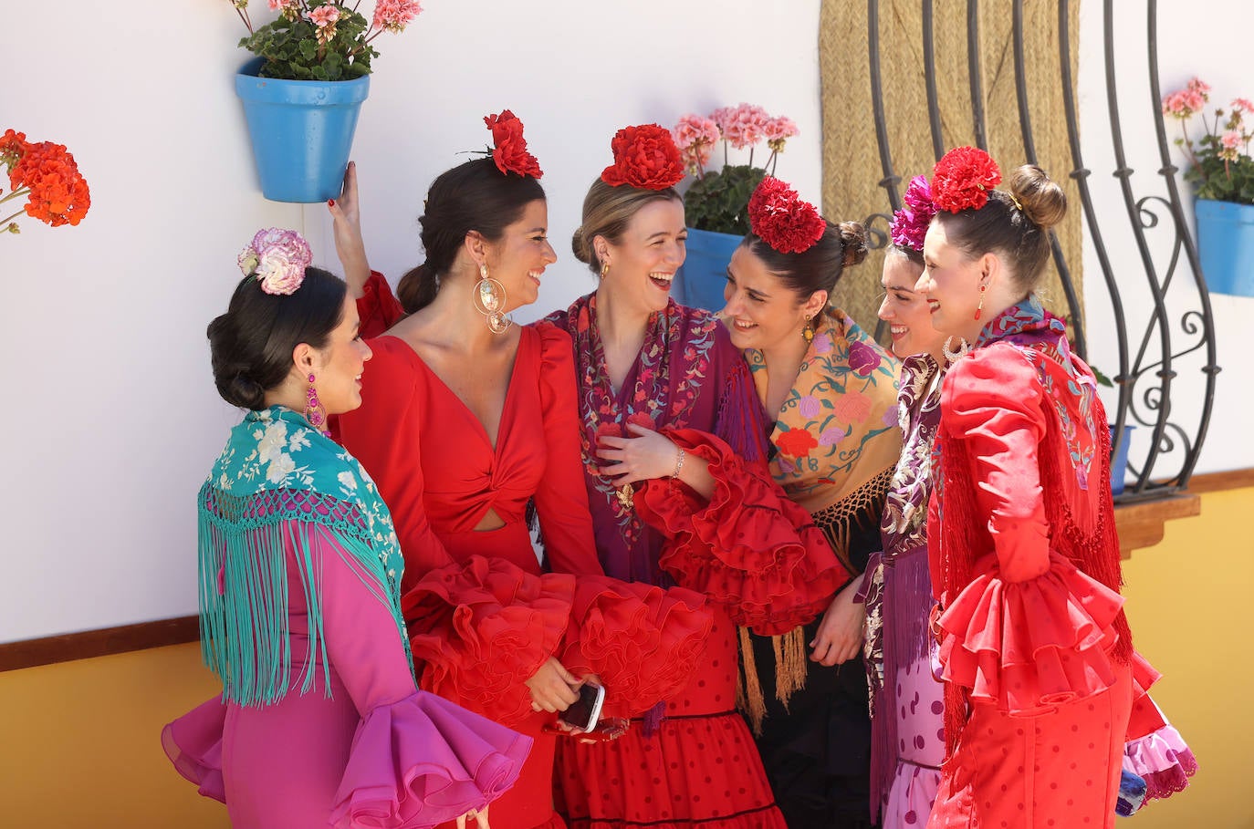 Ambiente de gala en el domingo de Feria de Córdoba, en imágenes