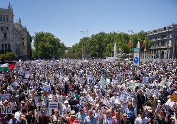 Miles de madrileños salen a la calle para reclamar una sanidad pública «universal y de calidad»