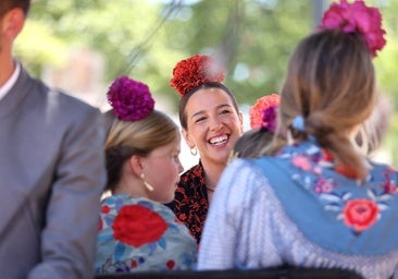 Ambiente de gala en el domingo de Feria, en imágenes