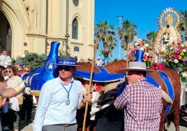 La Virgen de Regla del Pinar reúne a cientos de romeros en Chipiona