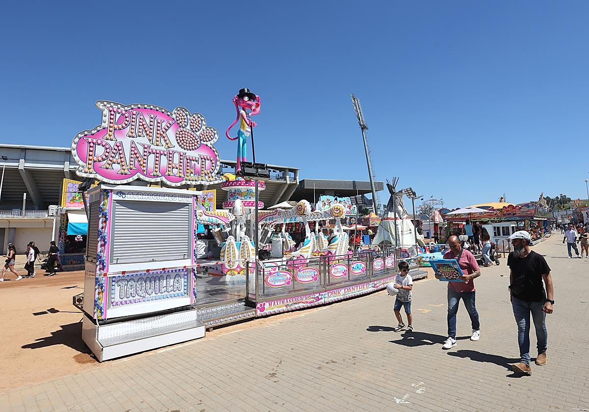 Imagen de la atracción donde un niño sufrió un accidente