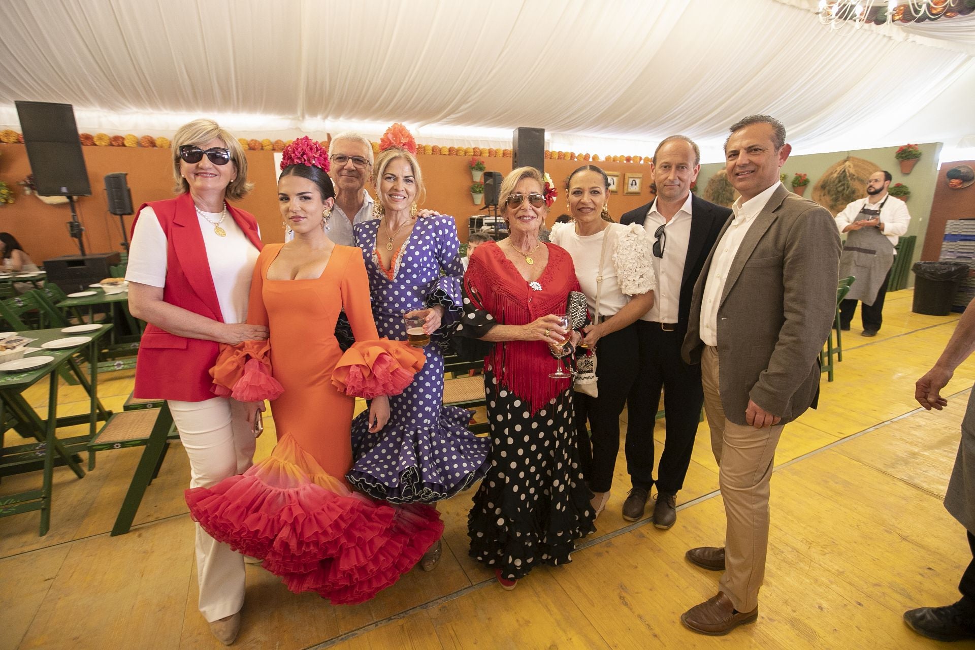 Las casetas brillan el lunes de la Feria de Córdoba, en imágenes