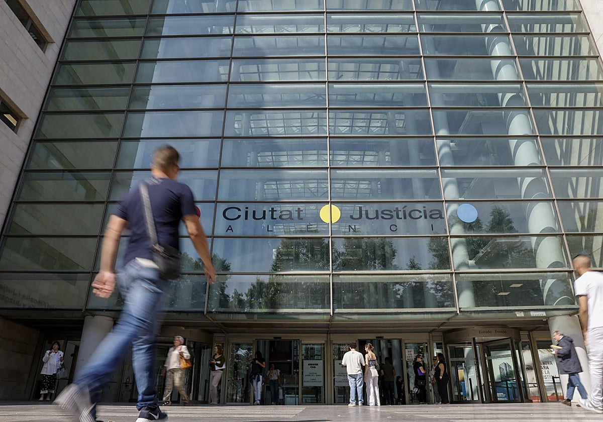 Imagen de archivo de la Ciudad de la Justicia de Valencia