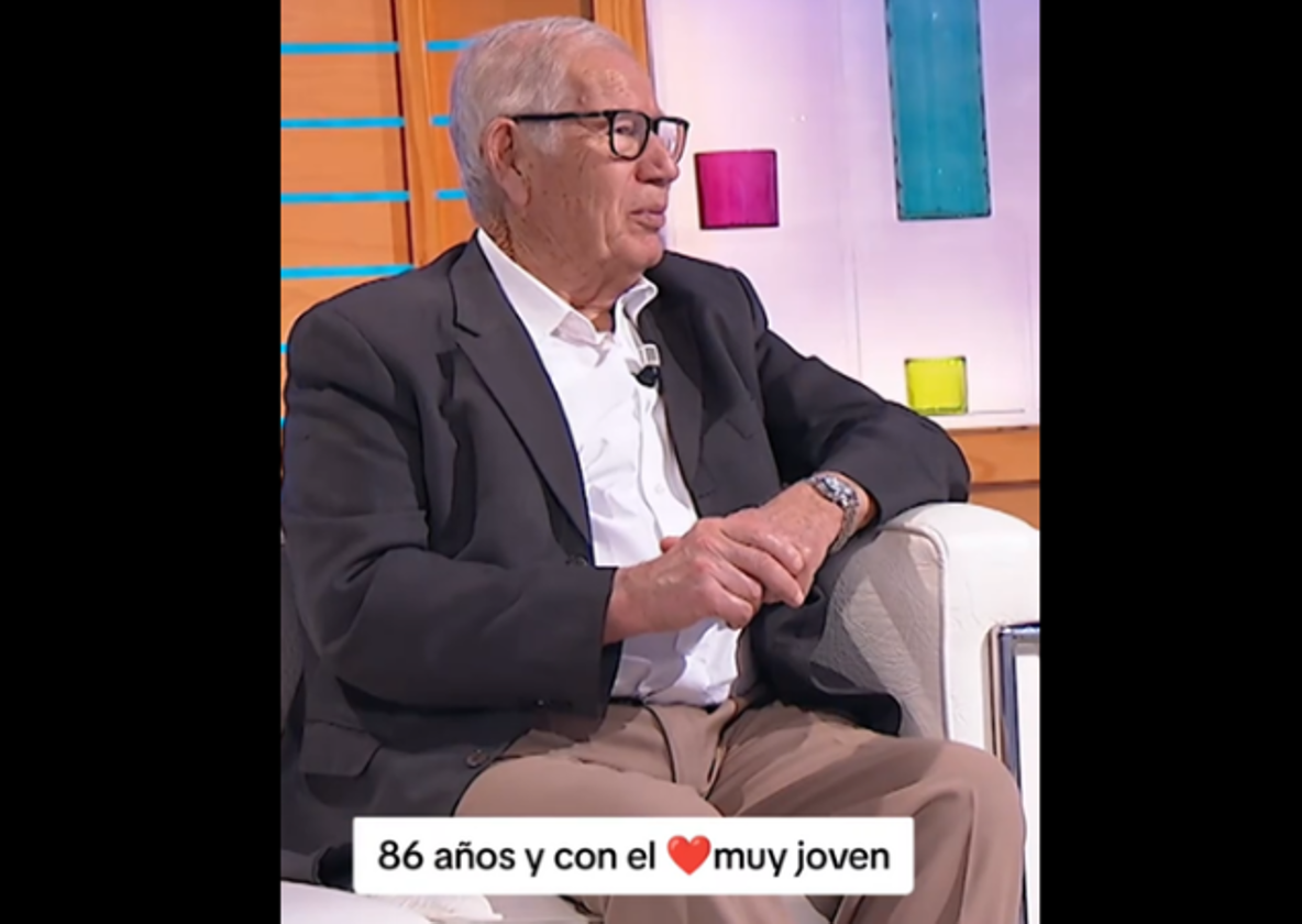 Un hombre de 86 años va al programa de Juan y Medio a buscar novia y deja a todos sorprendidos: «Hago siete kilómetros todos los días»