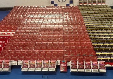Detenido un camionero de Puente Genil en Jaén transportando 96.000 cajetillas de tabaco de contrabando