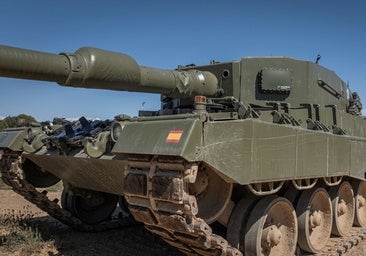 Un radar para proteger de drones y proyectiles los carros de combate Leopard