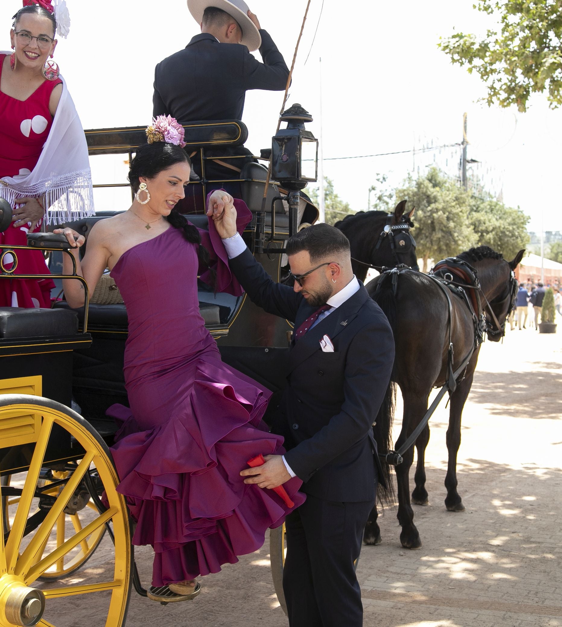El lucido ambiente el martes de Feria de Córdoba, en imágenes