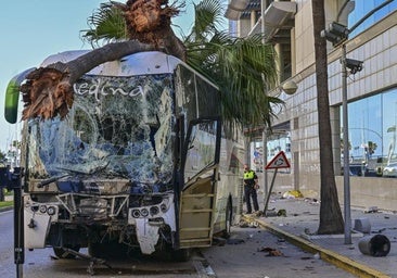 El fiscal pide cinco años de cárcel para el dueño y el chófer del autobús por el atropello mortal en Cádiz