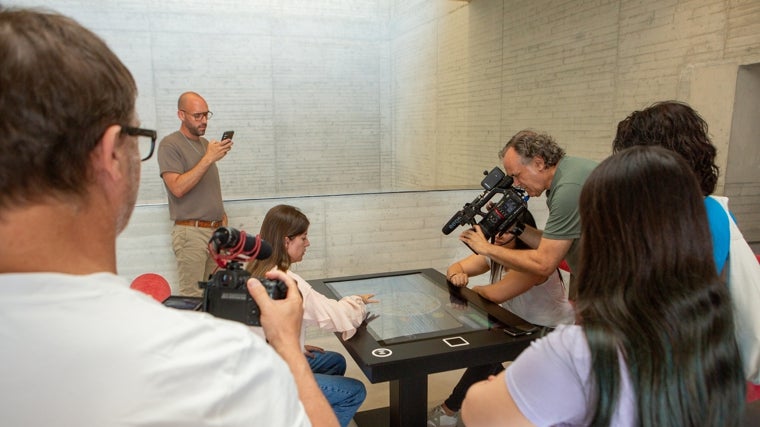 Presentación del dispositivo en la Universidad de Alicante, este martes