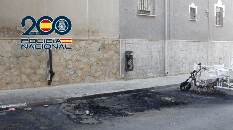 Imagen del lugar del suceso