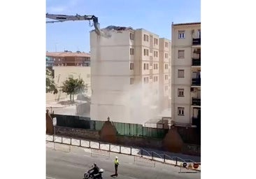 Comienza la demolición de las primeras 75 viviendas del cuartel de la Guardia Civil en Toledo