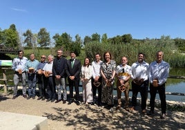 Aguas de Alicante y el Ayuntamiento otorgan reconocimiento a personas e instituciones clave para el impulso del Parque La Marjal