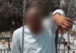«Rescate poco habitual, pero efectivo»: sacan a un hombre atrapado en un columpio en Valencia