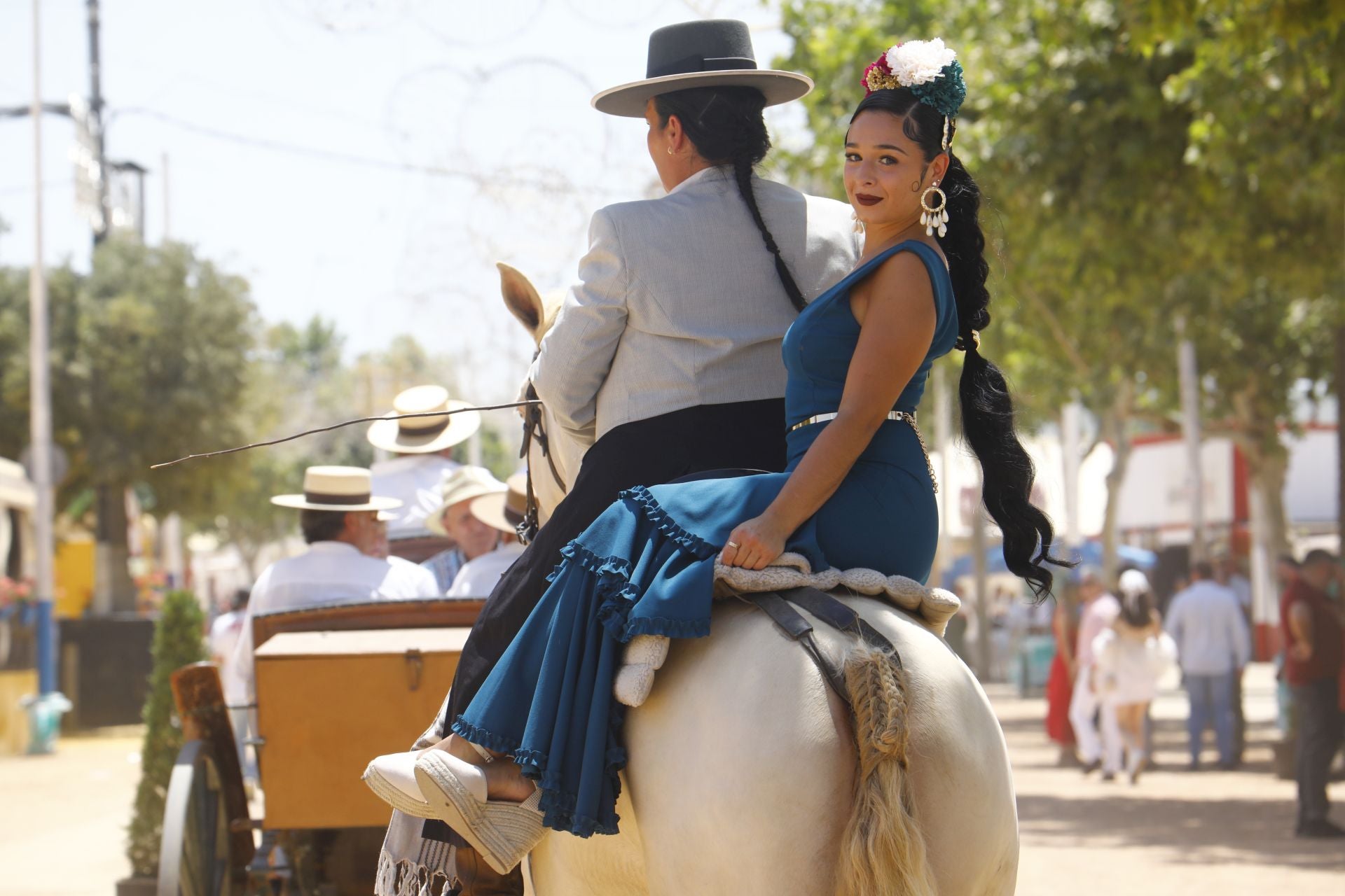 El ambiente del Jueves de Feria en Córdoba, en imágenes