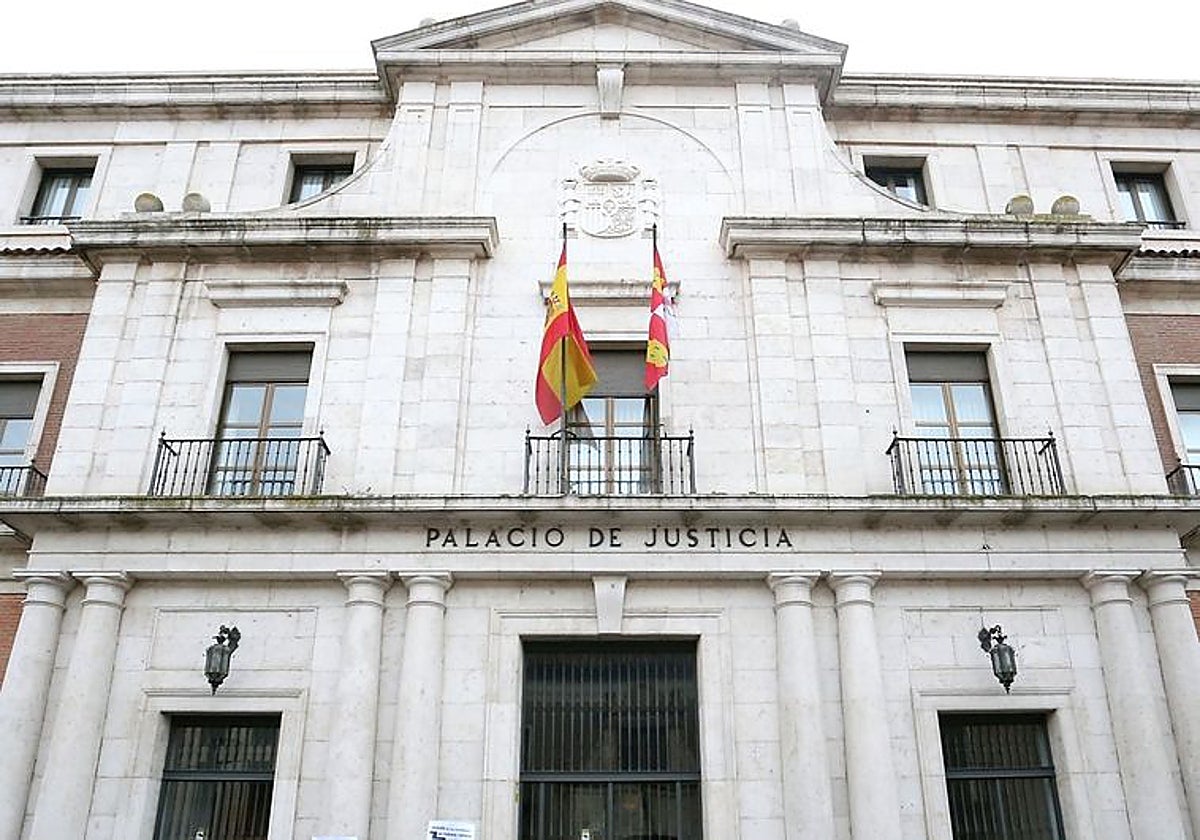El exterior de la Audiencia Provincial de Valladolid, en una imagen de archivo