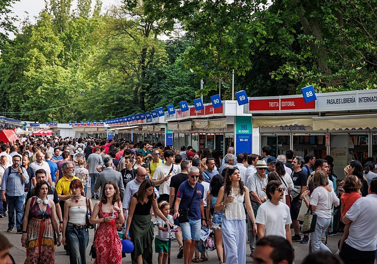 La pasada edición de la Feria del Libro de Madrid
