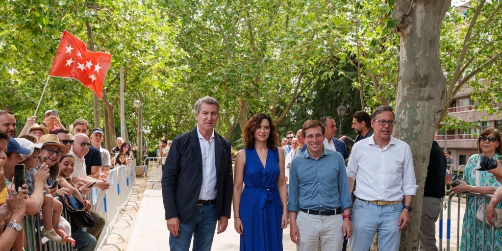 Feijóo y ayuso llaman a una movilización masiva el 8 de junio para decir 'no' a sánchez, «a su gobierno corrupto y a su mafia»