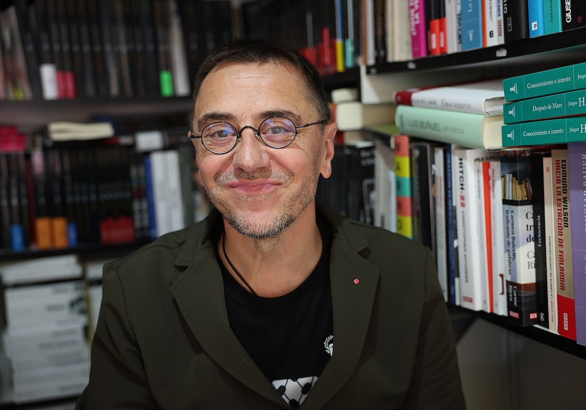 El cofundador de Podemos y profesor de la UCM, Juan Carlos Monedero