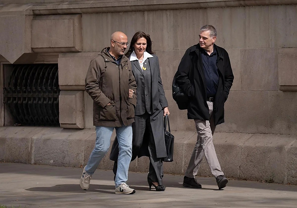 Laura Borràs, a su llegada al TSJC, en una imagen de archivo