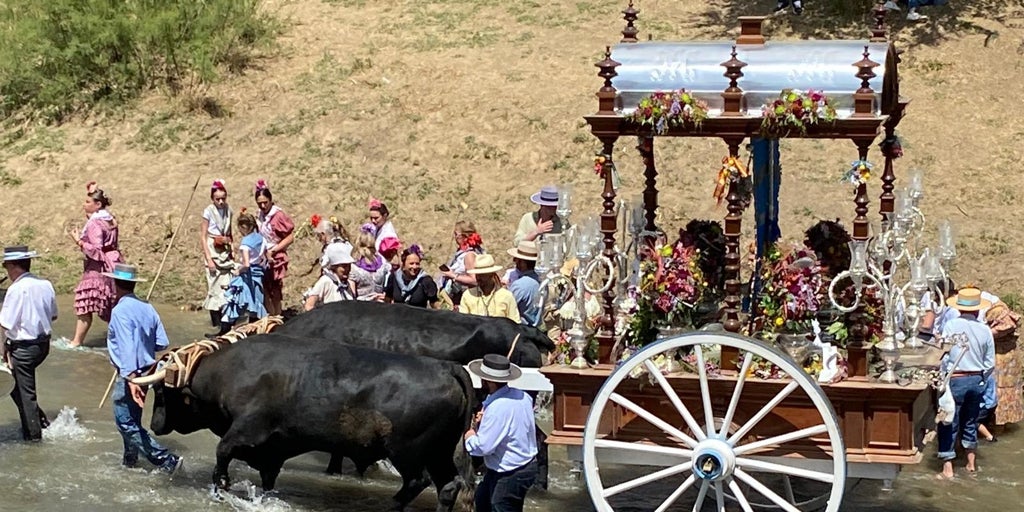 La hermandad del rocío de montequinto sale este lunes y pernocta en la ermita de cuarto