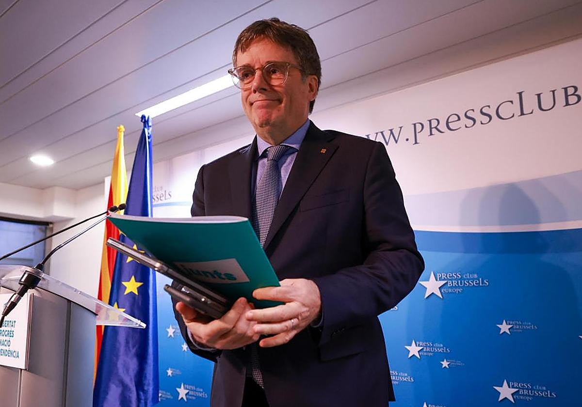 El líder de Junts y prófugo desde hace ocho años, Carles Puigdemont